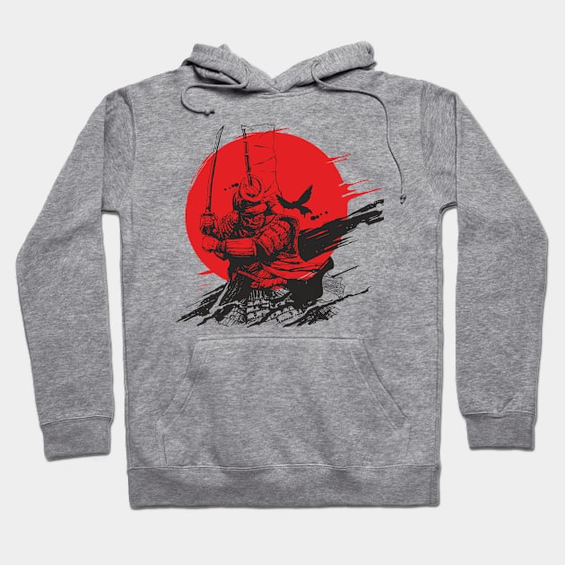 Samurai warrior Hoodie by katanya78